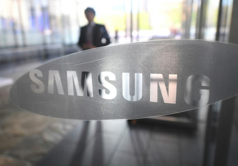 Samsung says its net profit for the first quarter of the year amounted to 7.68 trillion won ($6.7 billion), up 46 percent from a year ago