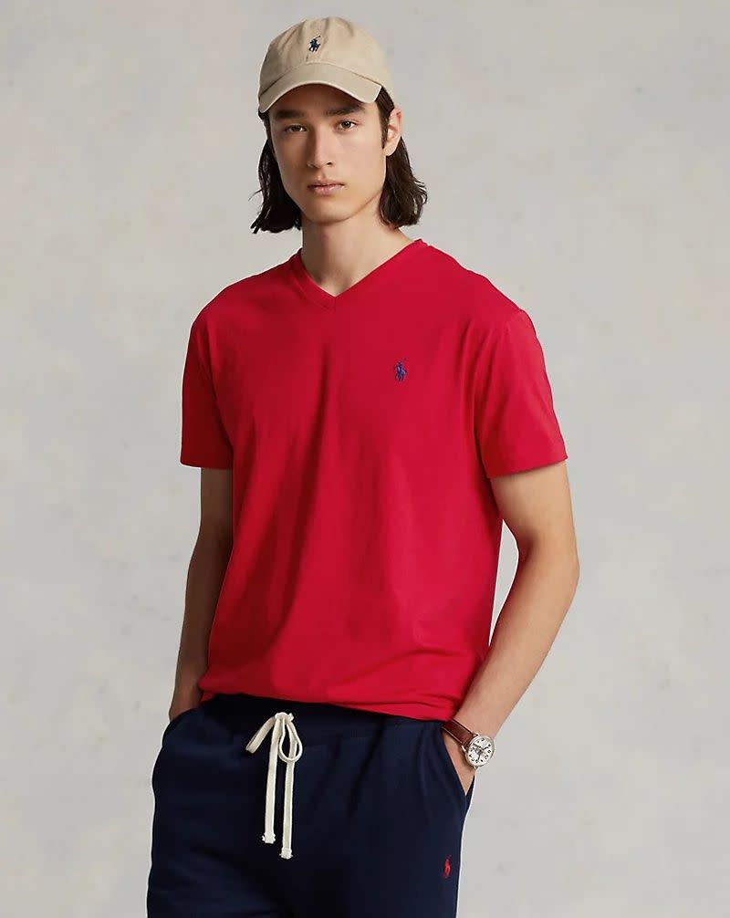 <p><a href="https://go.redirectingat.com?id=74968X1596630&url=https%3A%2F%2Fwww.ralphlauren.com%2Fmen-clothing-t-shirts%2Fclassic-fit-jersey-v-neck-t-shirt%2F443109.html&sref=https%3A%2F%2Fwww.esquire.com%2Fstyle%2Fmens-fashion%2Fg32734723%2Fbest-v-neck-t-shirts%2F" rel="nofollow noopener" target="_blank" data-ylk="slk:Shop Now;elm:context_link;itc:0;sec:content-canvas" class="link ">Shop Now</a></p><p>Classic Fit V-Neck T-Shirt</p><p>ralphlauren.com</p><p>$55.00</p>