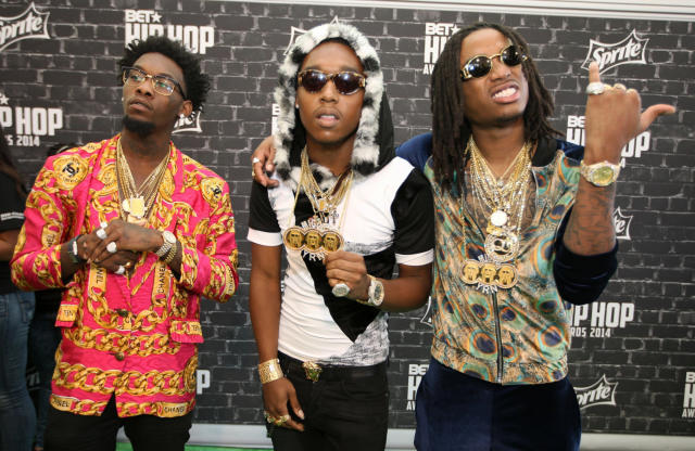 Takeoff, Offset, and Quavo of Migos