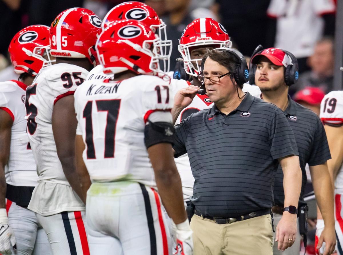 Former Georgia football RBs Thomas Brown & Sony Michel together again