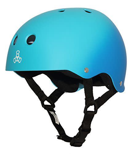 3) Sweatsaver Liner Skateboarding Helmet