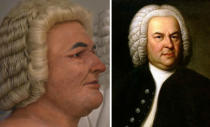 <p>La antropóloga escocesa Caroline Wilkinson tomó medidas de los huesos faciales Johann Sebastian Bach para recrear esta imagen 3D de su rostro. Bach fue uno de los principales compositores de la época barroca. (Foto: Youtube / Wikimedia Commons). </p>
