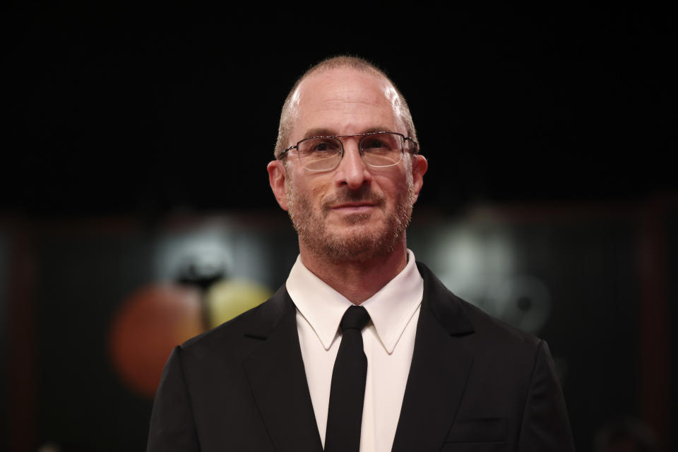 Director Darren Aronofsky poses for photographers upon arrival at the premiere of the film 'The Whale' during the 79th edition of the Venice Film Festival in Venice, Italy, Sunday, Sept. 4, 2022. (Photo by Vianney Le Caer/Invision/AP)