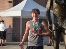 SJCC's Sam Paeth finished eighth in the pole vault at state.