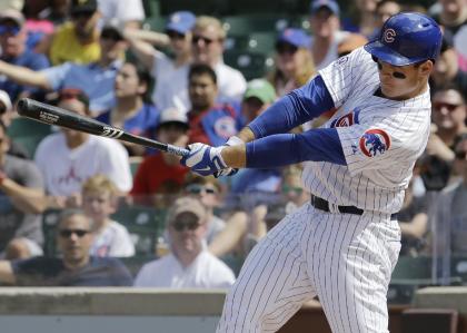 Anthony Rizzo is hitting .333 with a .460 on-base percentage. (AP)