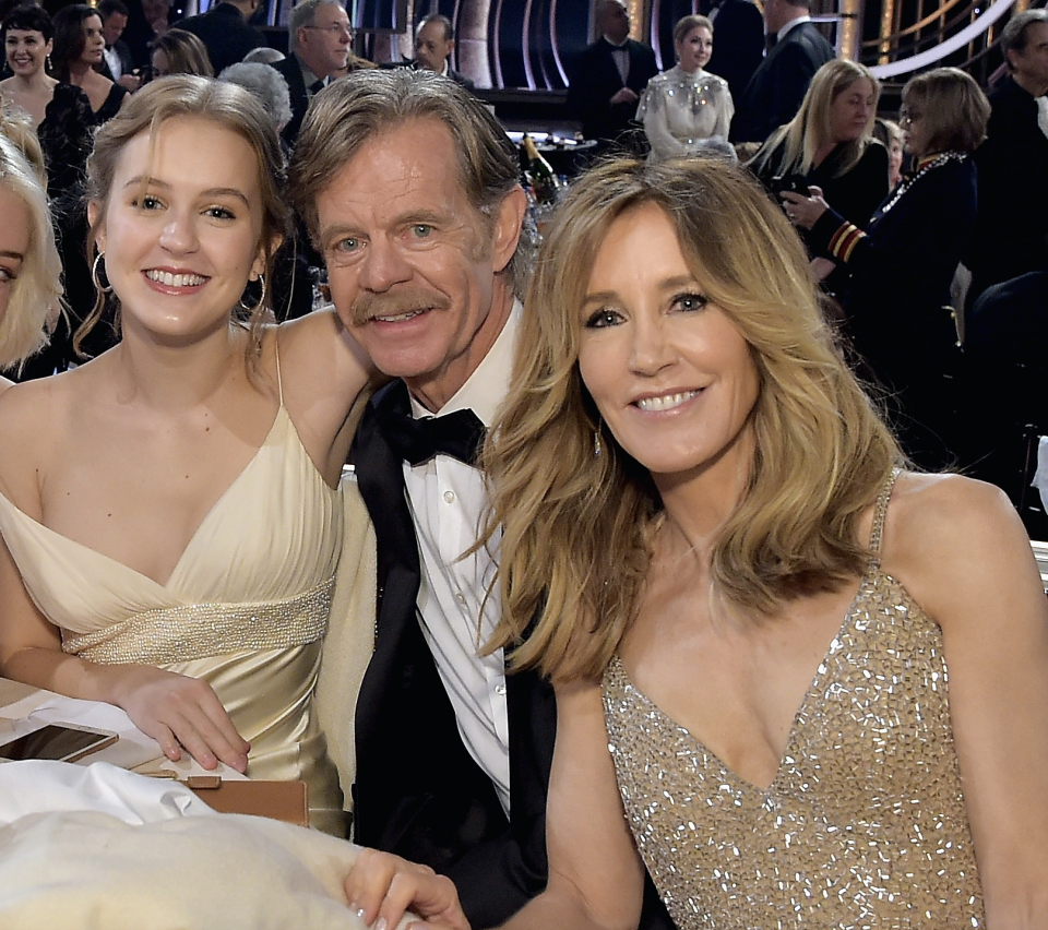 Sophia Macy, with her parents William H. Macy and Felicity Huffman, has been cast in the second season of Twilight Zone. (Photo: Getty Images)