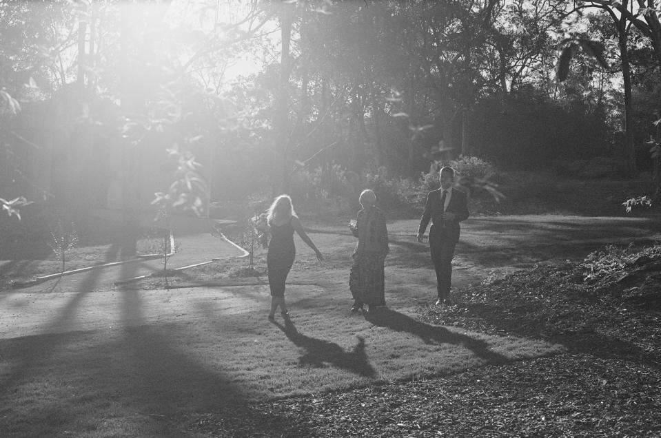 The venue overlooked the Hawkesbury River, which is about an hour’s drive from Sydney.