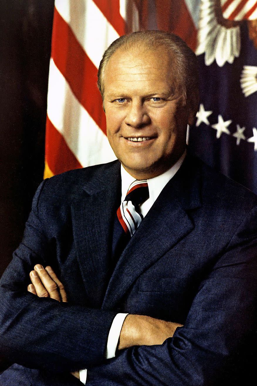 Gerald Ford could have been a professional football player.