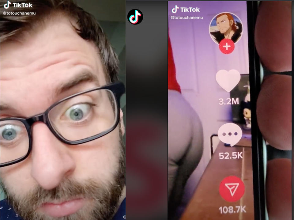 The song has become a hit on TikTok. Source: TikTok/@totouchanemu