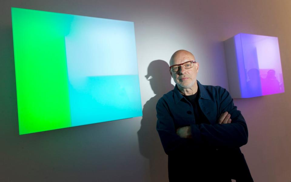 The producer and artist Brian Eno has made 'ambient music' for over 50 years - Yui Mok/PA