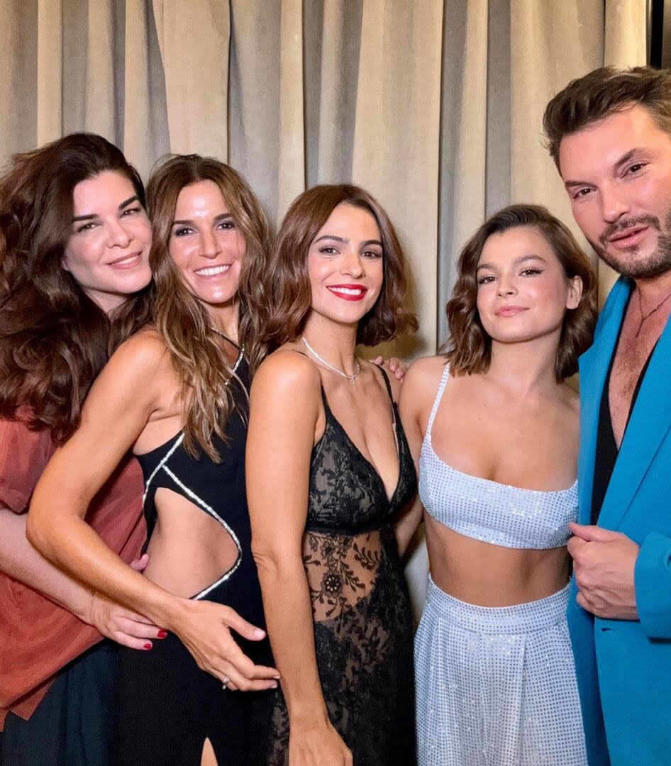 Vicky Miranda estuvo a cargo de los looks de la actriz Agustina Cherri y su hija Muna Pauls para su fiesta de 15