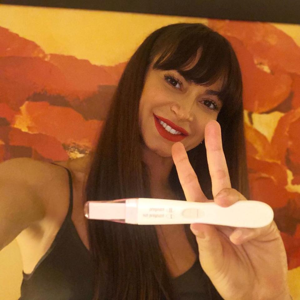 Karina Smirnoff's pregnancy announcement | Karina Smirnoff/Instagram