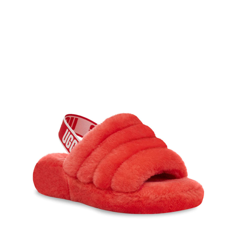 Women's Fluff Yeah Slipper. Image via DSW.