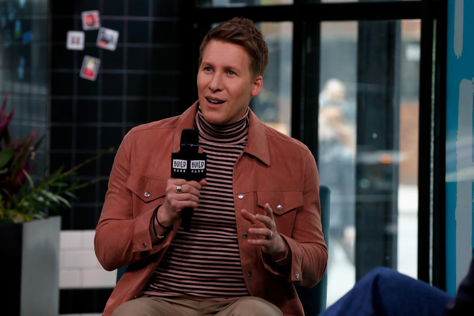 NEW YORK, NEW YORK - APRIL 30: Dustin Lance Black attends the Build Series to discuss 'Mama's Boy: A Story from Our Americas' at Build Studio on April 30, 2019 in New York City. (Photo by Dominik Bindl/Getty Images)