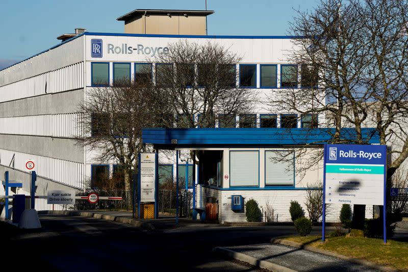 A view of Bergen Engines AS factory in Bergen