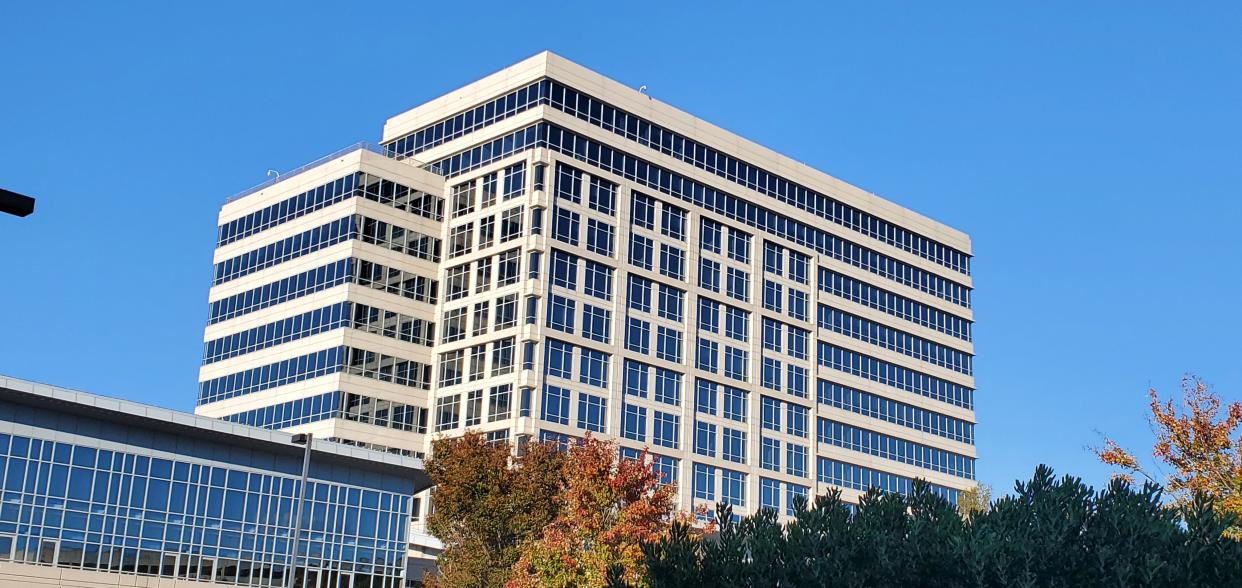 Formerly known as the PPD building, the Skyline Center is now owned by the city of Wilmington. While the city is moving into the space, it's also in the process of leasing office space.