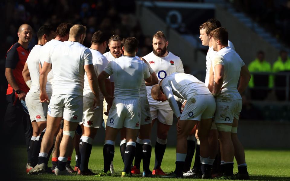 Prince Harry joins 12,000 spectators at Twickenham to watch England's open training session