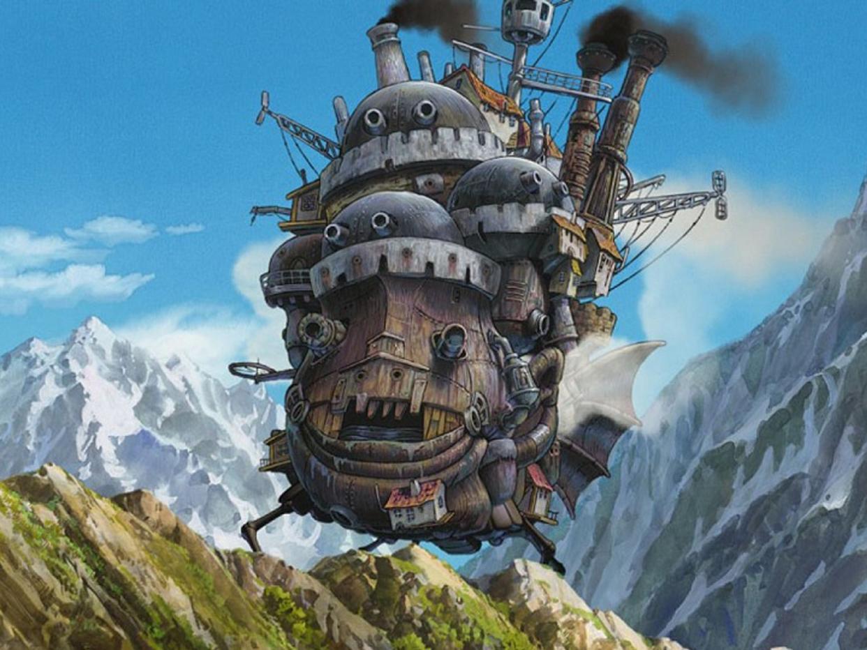 A still from 'Howl's Moving Castle', added to Netflix with some of the stars of the Ghibli catalogue earlier this year (Studio Ghibli)