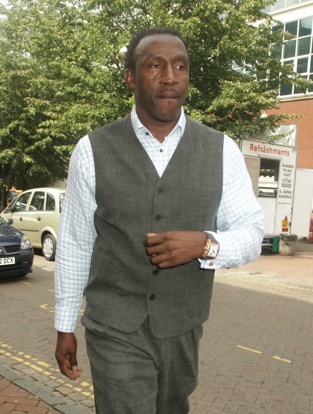 Former Olympic sprinter Linford Christie (Yui Mok/PA)