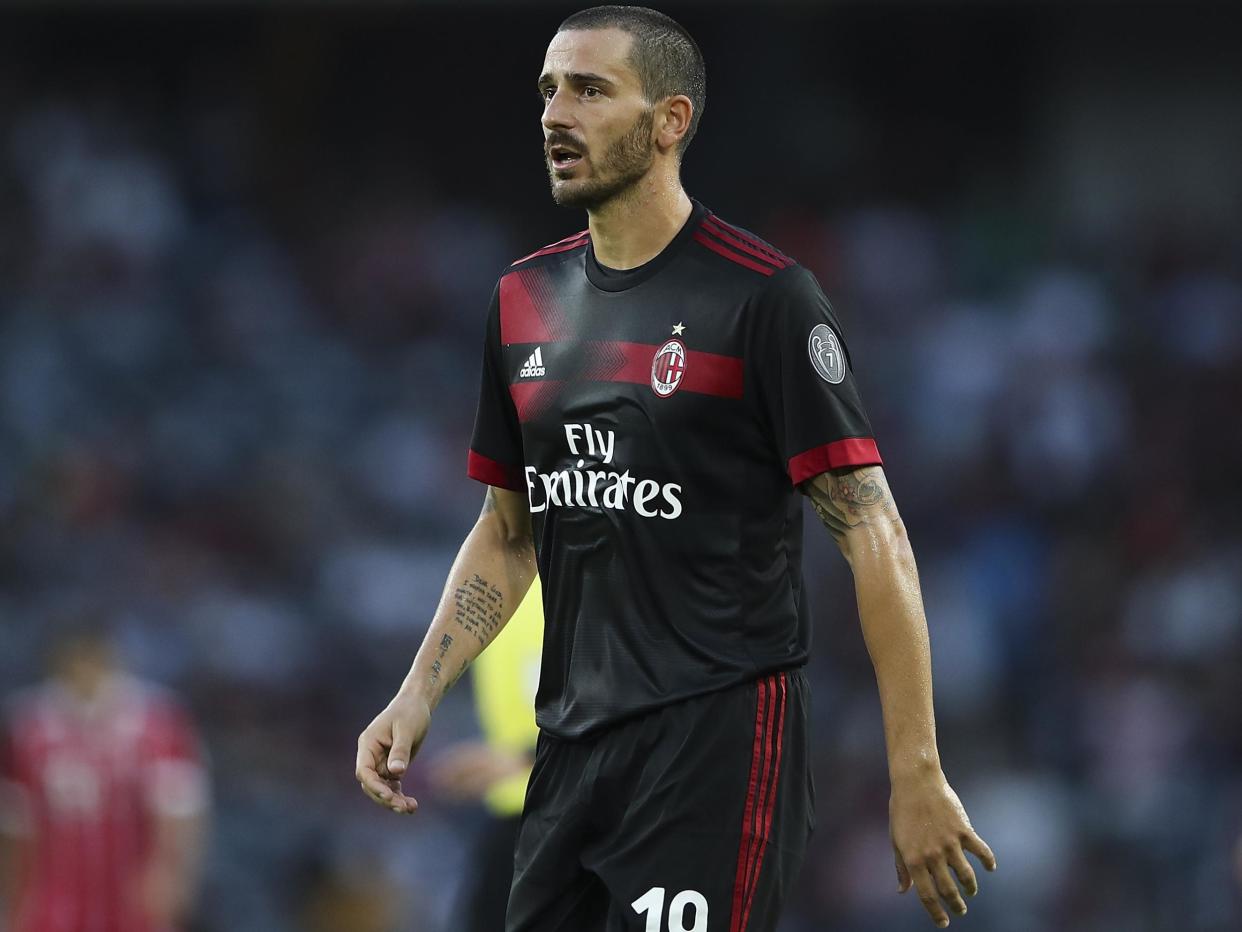 Bonucci had been linked with a move to the Premier League: Getty