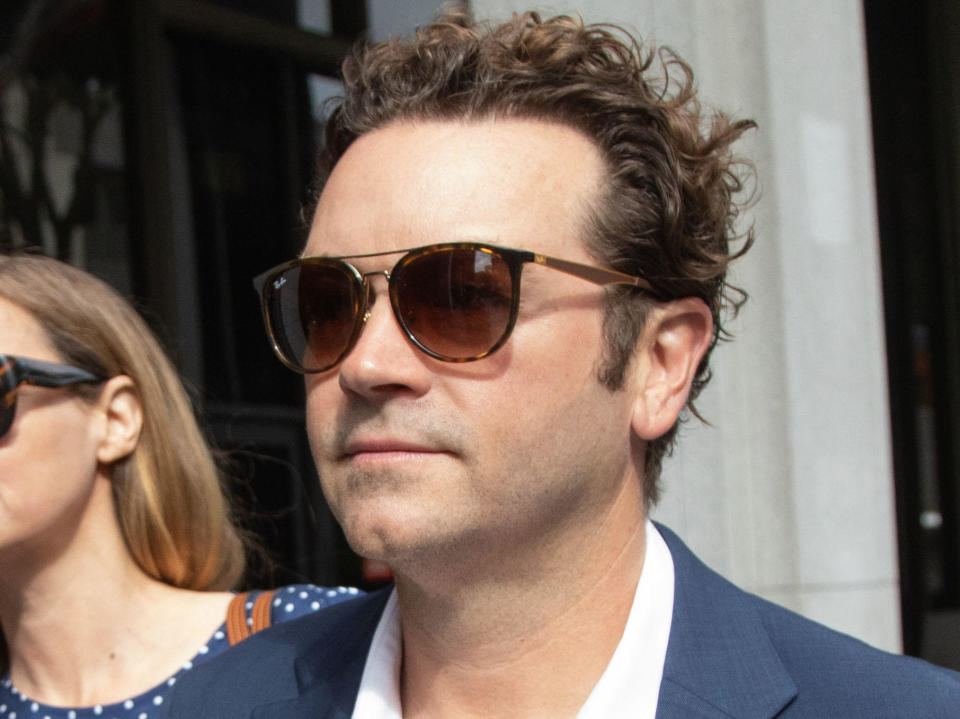 Actor Danny Masterson arrives at the Clara Shortridge Foltz Criminal Justice Center in Los Angeles on May 31, 2023. / Credit: Myung J. Chun/Los Angeles Times via Getty Images