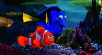 <a href="http://movies.yahoo.com/movie/finding-nemo/" data-ylk="slk:FINDING NEMO;elm:context_link;itc:0;sec:content-canvas" class="link ">FINDING NEMO</a> <br>Directed by: <span>Andrew Stanton</span> <br>Starring: <span>Albert Brooks</span>, <span>Ellen DeGeneres</span>