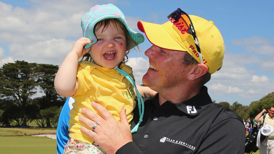 Lyle’s return to golf at the 2013 Australian Masters was a cause for celebration. Pic: Getty