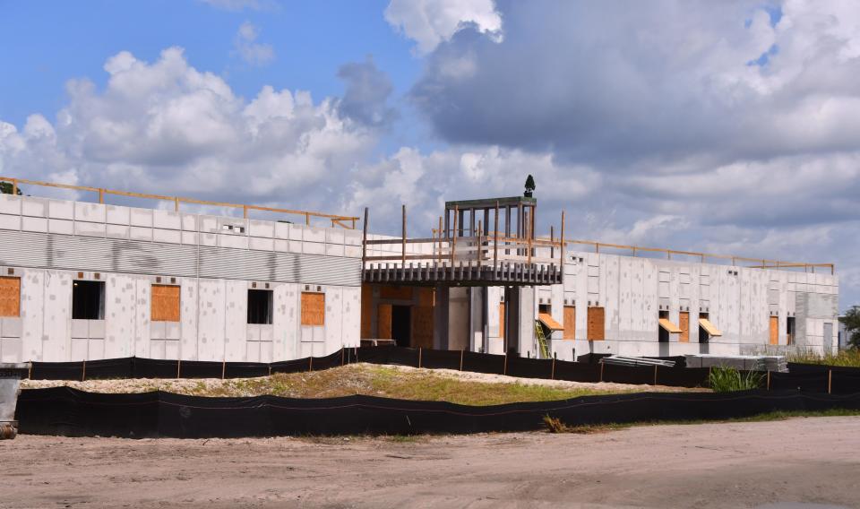 A new Brevard County emergency operations center in Rockledge is under construction, and is scheduled to open in June 2024.