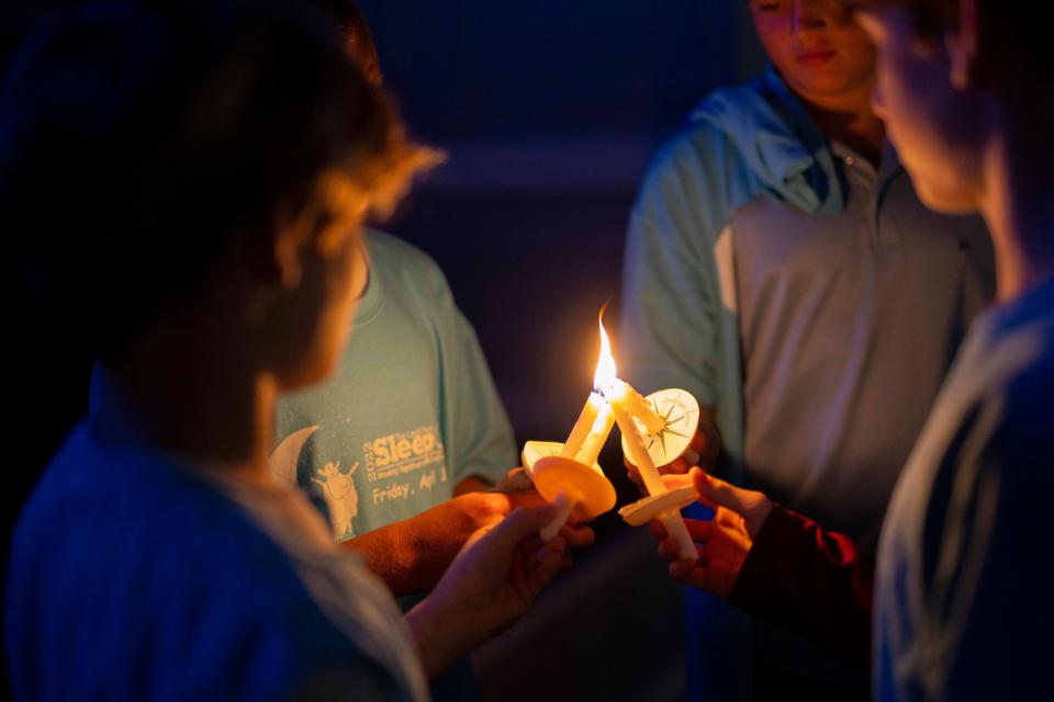 The 16th SleepOut to call awareness to people who are homeless in Palm Beach County is set for Friday, March 31, 2023, at Roger Dean Chevrolet Stadium in Jupiter. The Lord's Place estimates that about 3,000 county residents are dealing with homelessness.