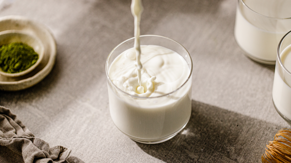 <p> Skimmed milk is made up of mostly water - at 90 per cent - making it a hydrating addition to your cup of tea or coffee. Interestingly, one <a href="https://pubmed.ncbi.nlm.nih.gov/17459189/" rel="nofollow noopener" target="_blank" data-ylk="slk:study;elm:context_link;itc:0;sec:content-canvas" class="link ">study</a> found that it was more effective at warding off post-exercise dehydration compared to water and sports drinks, making it an ideal beverage to sip on after you've been doing more intense cardio workouts. </p>