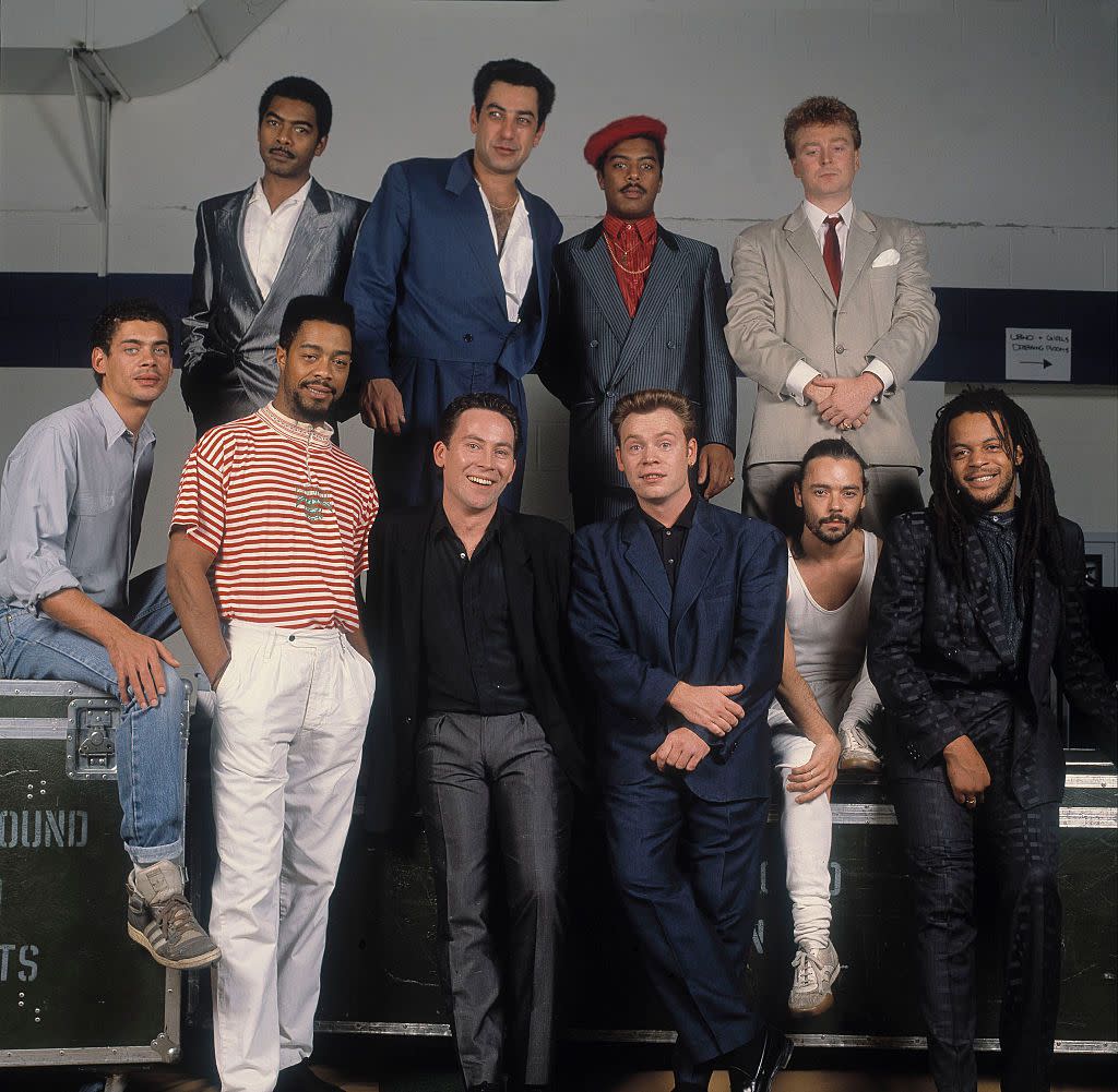 Portrait of music group UB40