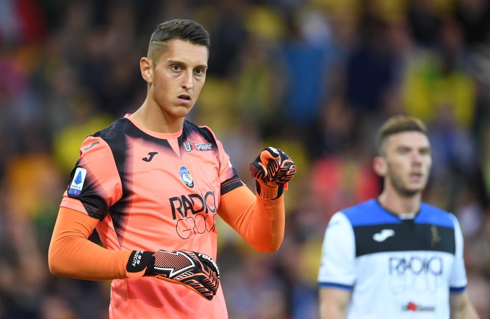 Pierluigi Gollini has joined Tottenham on a season-long loan with a view to a permanent deal (Joe Giddens/PA) (PA Archive)