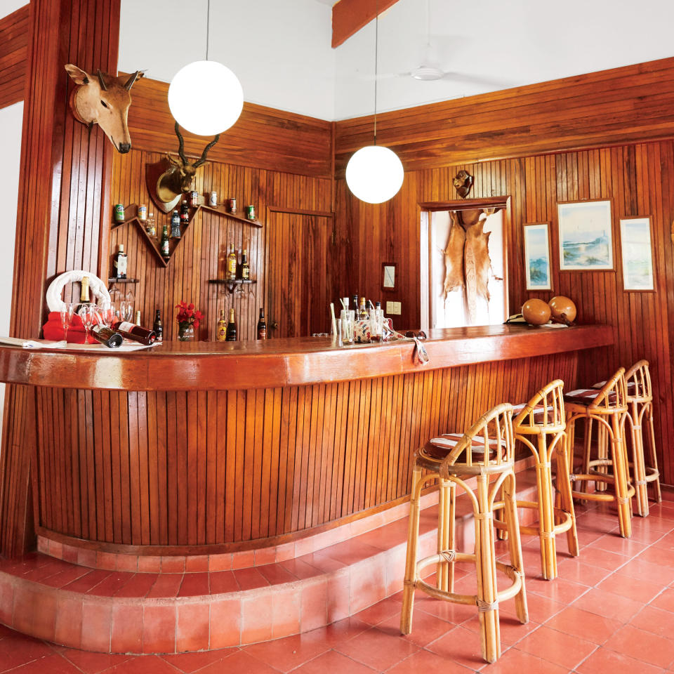 <p>It's hard not to fall in love with Cayo Saetia's tiny bar, where big game hunter trophies keep an eye on the rum. </p>