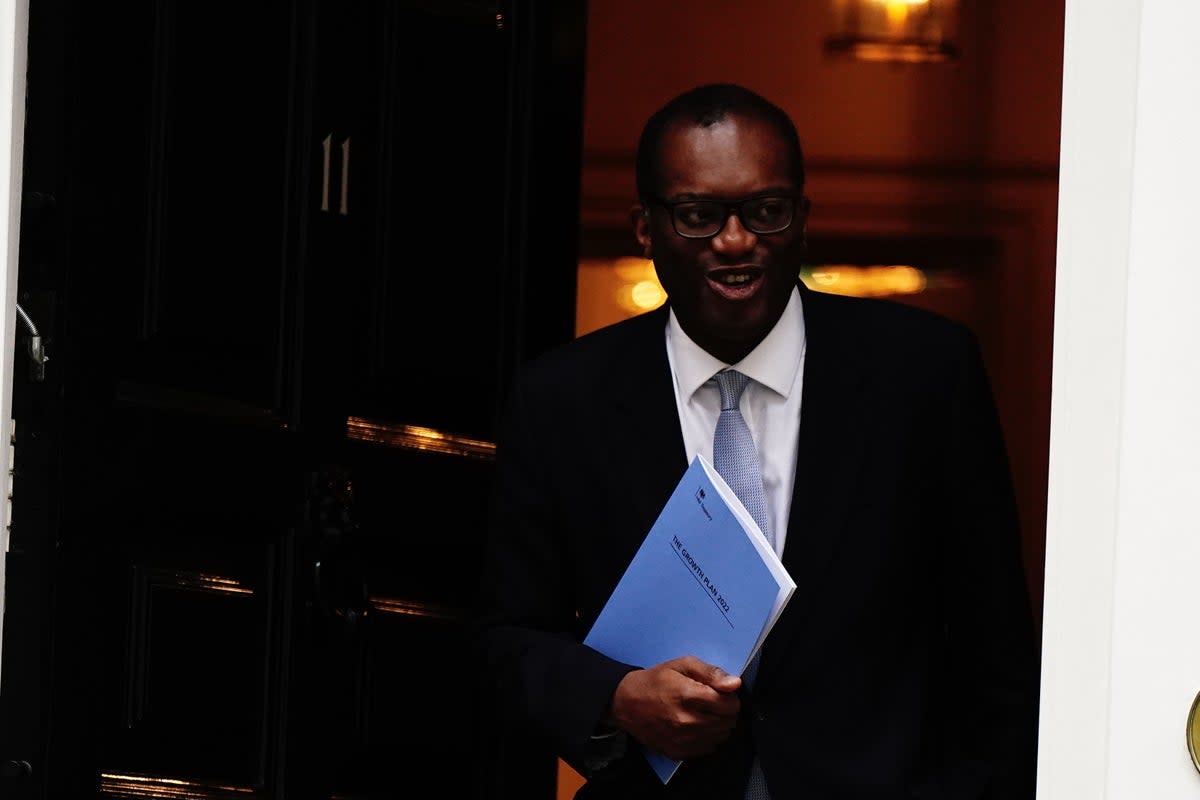 Chancellor of the Exchequer Kwasi Kwarteng (Aaron Chown/PA) (PA Wire)
