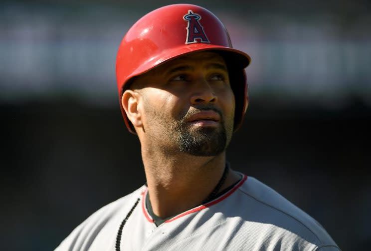 Albert Pujols may not be ready for opening day after second surgery on right foot. (Getty Images) 