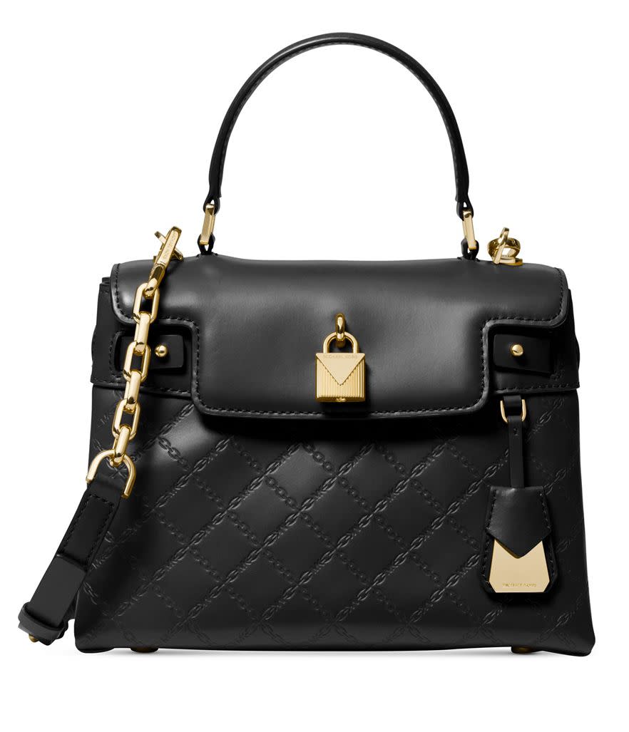 Michael Michael Kors Gramercy Chain Embossed Leather top Handle Bags (Photo: Macy's)