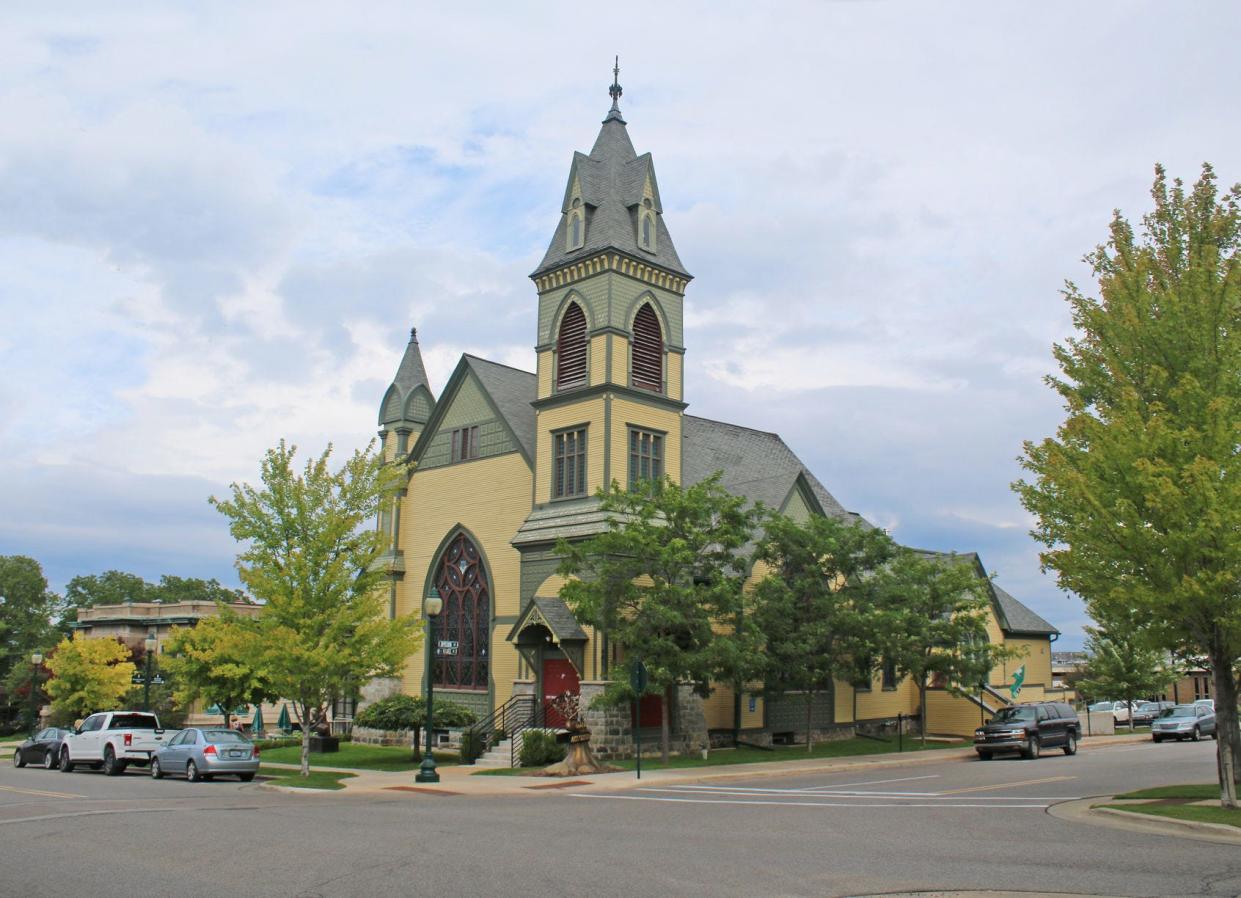 The Crooked Tree Arts Center in Petoskey is shown.