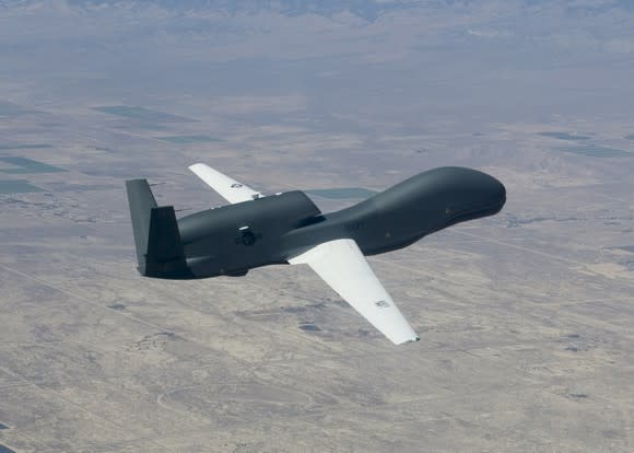 Northrop Grumman Global Hawk in flight