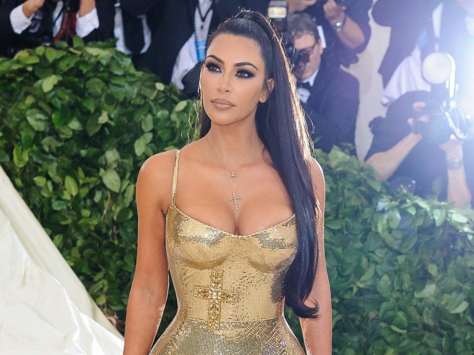 Kim Kardashian brachte vor Kurzem eine Männerkollektion für Shapewear-Unterwäsche auf den Markt. (Bild: Sky Cinema/Shutterstock)