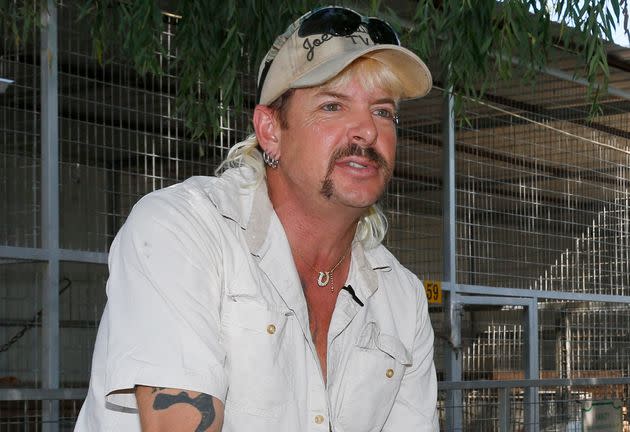 Joe Exotic, whose real name is Joseph Maldonado-Passage, was recently diagnosed with cancer. (Photo: via Associated Press)