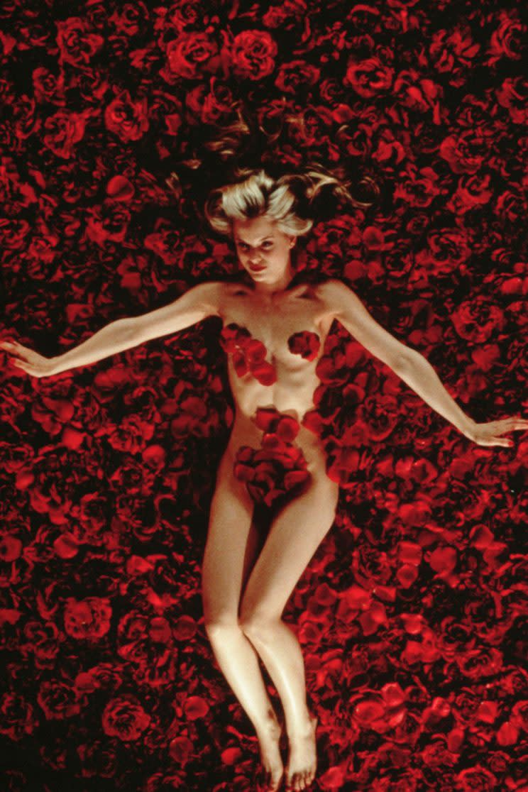 Mena Suvari lockte uns 1999 im Filmklassiker „American Beauty“. (Bild: Lorey Sebastian/Dreamworks/REX/Shutterstock)