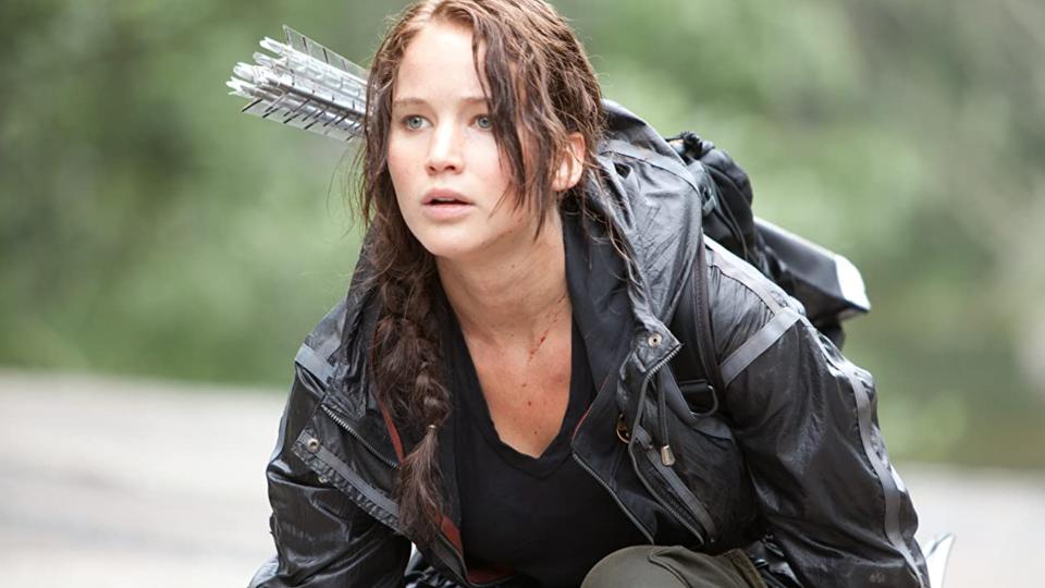 Jennifer Lawrence in The Hunger Games