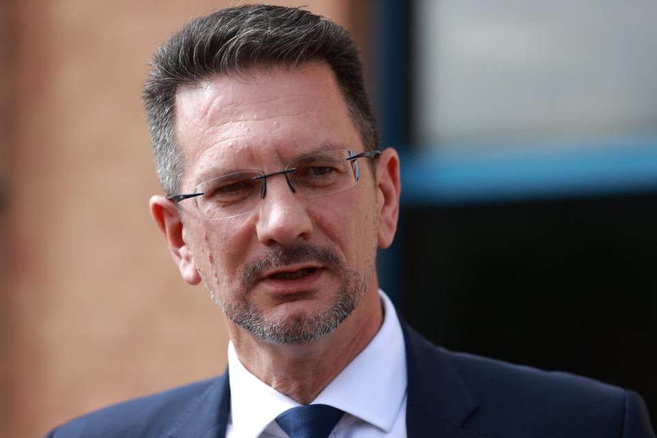 Steve Baker does not appear to agree with compulsory National Service (Liam McBurney/PA) (PA Archive)