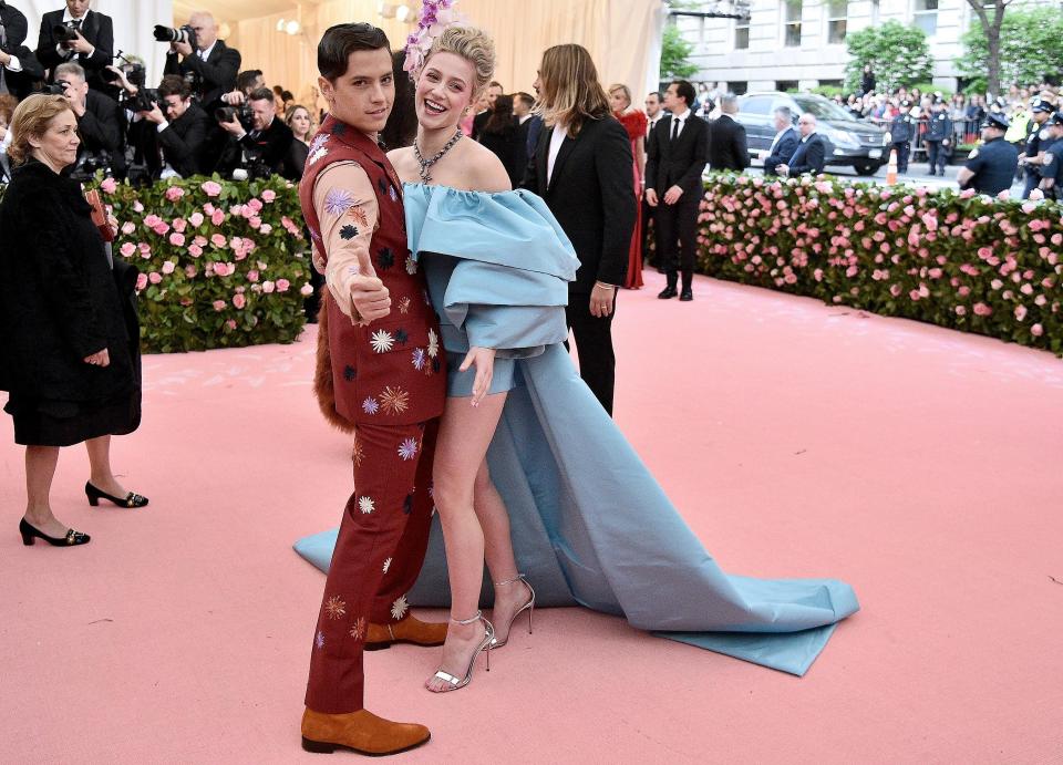 The couple hammed it up on the Met Gala red carpet in 2019 ...