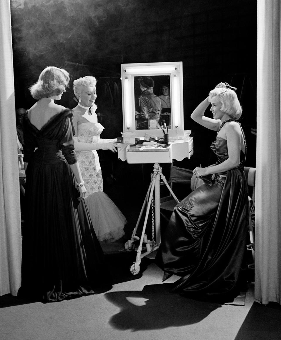 1953: Lauren Bacall, Betty Grable, and Marilyn Monroe