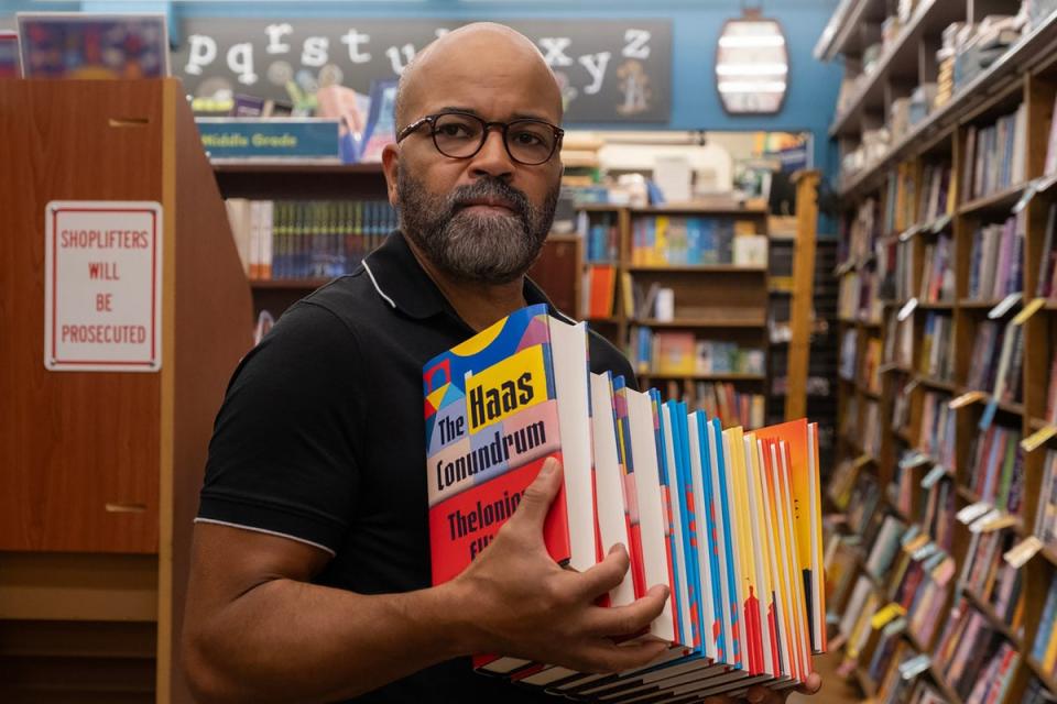 Booked and busy: Jeffrey Wright in ‘American Fiction’ (Amazon MGM)