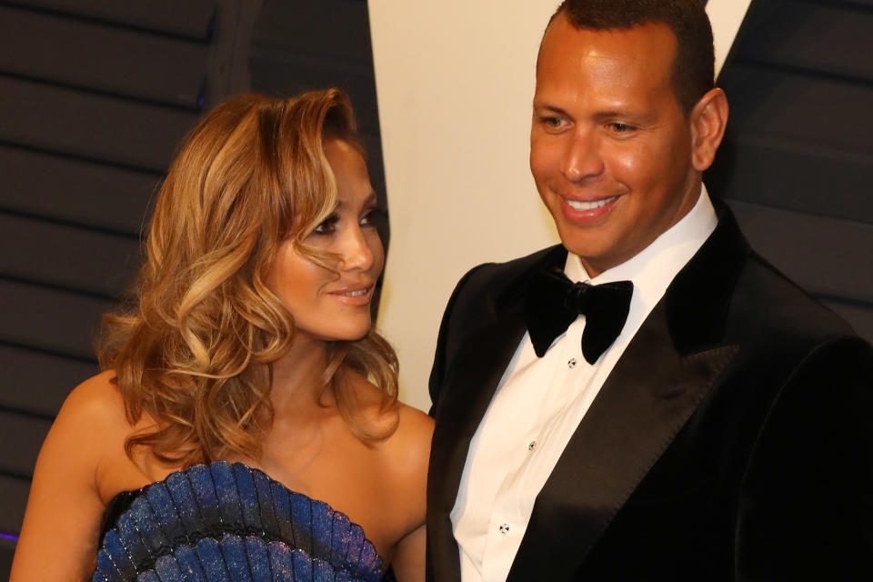 <p>Am Samstag gaben J.Lo und A.Rod bekannt, dass sie sich verlobt haben. Die Liebesbeziehung der Sängerin und Schauspielerin mit dem ehemaligen Spieler der New York Yankees begann 2017. (Bild: Tony Barson/FilmMagic) </p>