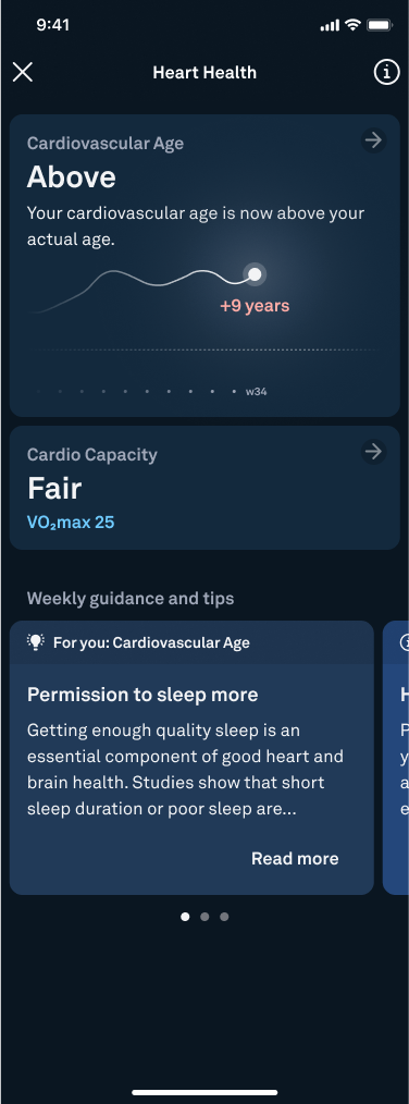 Oura launches heart health-tracking features.