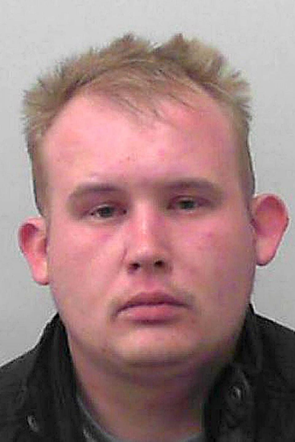 Jailed: Jordan Walters, who has been jailed for two years (PA)