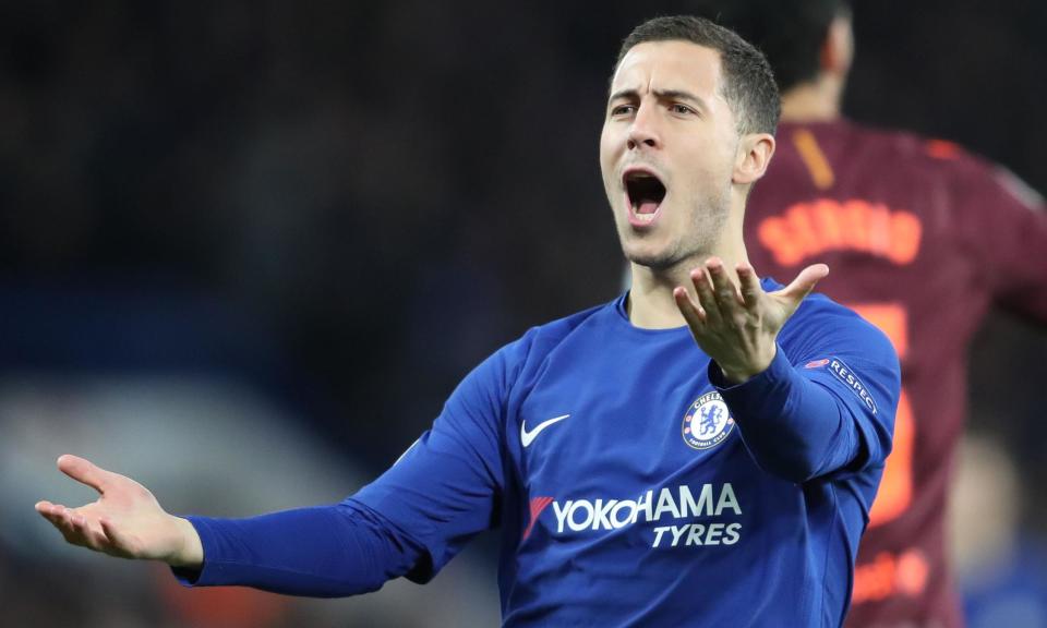 Eden Hazard may go from being hard to find to hard to stop should a different Chelsea show up for the Champions League last-16 second leg at Barcelona.